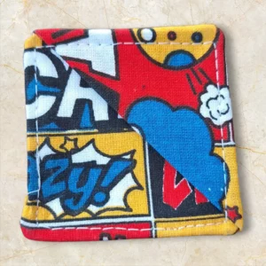 marque page tissu motifs BD