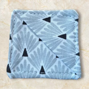 marque page tissu motifs graphiques