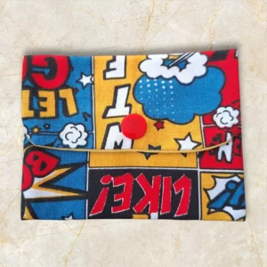 Porte-cartes motifs BD Comics